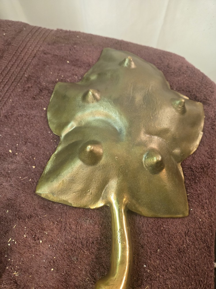 Vintage Bronze Decorative Leaf