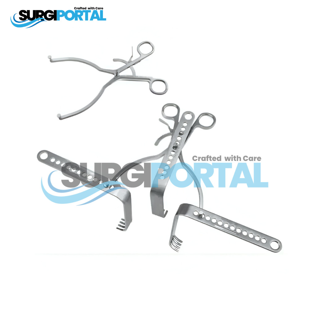 Surgical Instruments Self Retaining Tension Retractor Abdominal