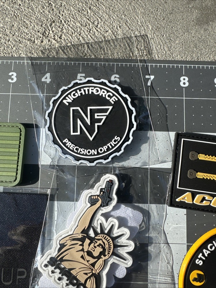 2026 Shot Show Patch Lot Tactical Patch Canik,Shadow Systems, Kel Tec & More