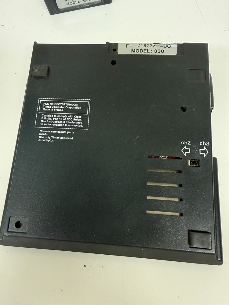 Timex Sinclair 1000 Personal Computer & RAM Cartridge - UNTESTED