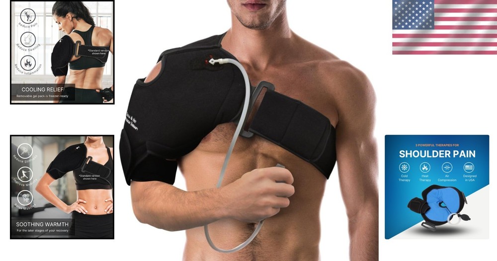 Shoulder Ice Pack for Baseball Pitching