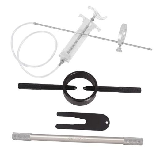 Motorcycle Fork Service Tool Kit, 3PCS Upgrade Fork Oil Level Tool, Spring