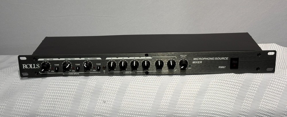Rolls RM67 7-Channel Mic/Source Mixer