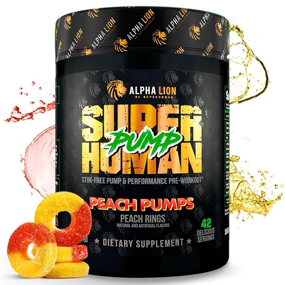 ALPHA LION SUPERHUMAN PUMP NS PEACH