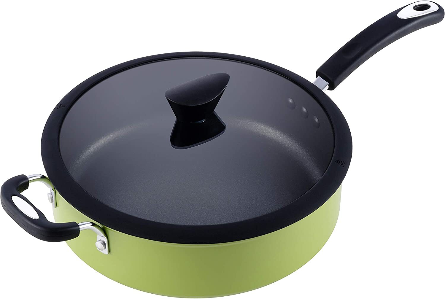 Ozeri Stone Earth All-in-One Sauce Pan, 5L (5.3 qt), [COLORS] - FREE SHIPPING