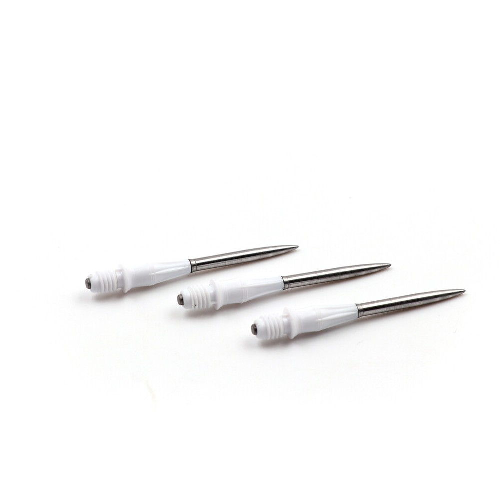 CUESOUL TOUCH-Point Conversion Dart Points for 2BA Soft Tip Darts-White