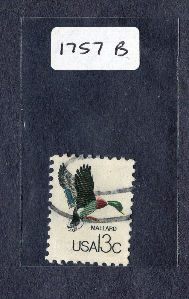 1978 Stamp #1757b Mallard Used