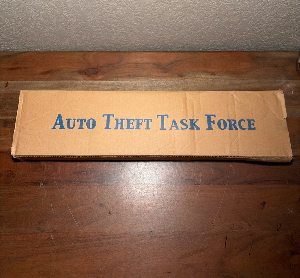 Auto Theft Task Force Steering Wheel Lock New