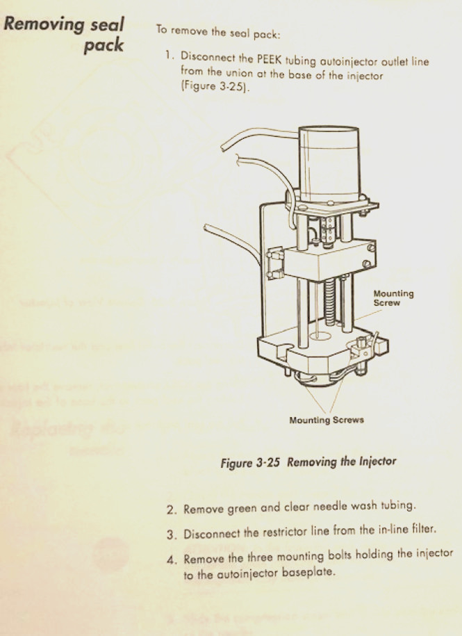 WATERS LC MODULE I PLUS HPLC Autoinjector Assembly