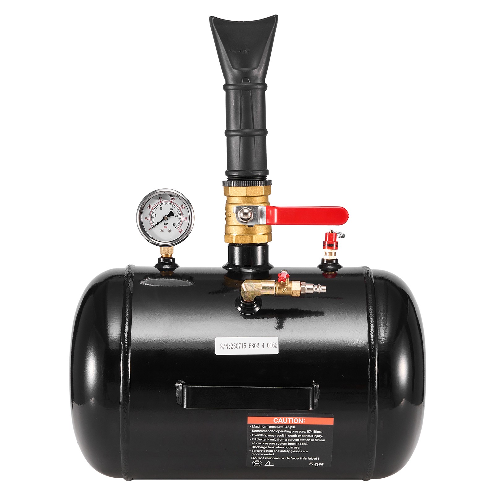 Uimoso 5-Gallon Heavy Duty Air Tire Bead Seater Tool for Quick Inflation