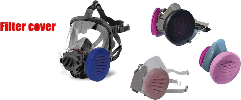 Impremli 2 Pack New p100 filter covers Set Pink