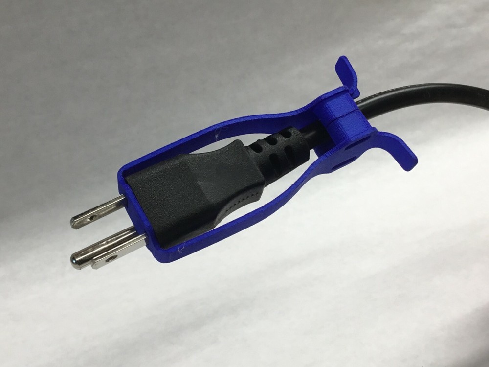 Plug Safety Handle for Electrical Cords - Cord Puller (BLACK)