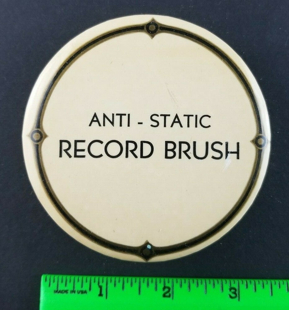 Vintage 1920's Anti Static Celluloid Record Brush