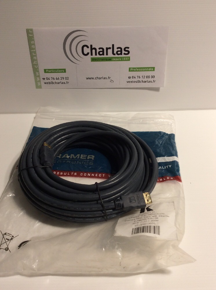 KRAMER Standard HDMI Cable With Ethernet Cable Chm / Hm / ETH-35. 10.7m