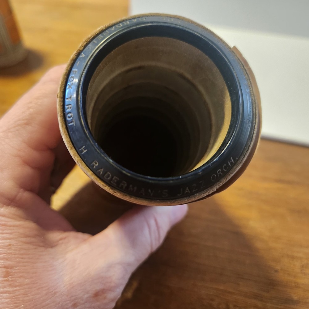 4 Edison Blue Cylinder Record Untested