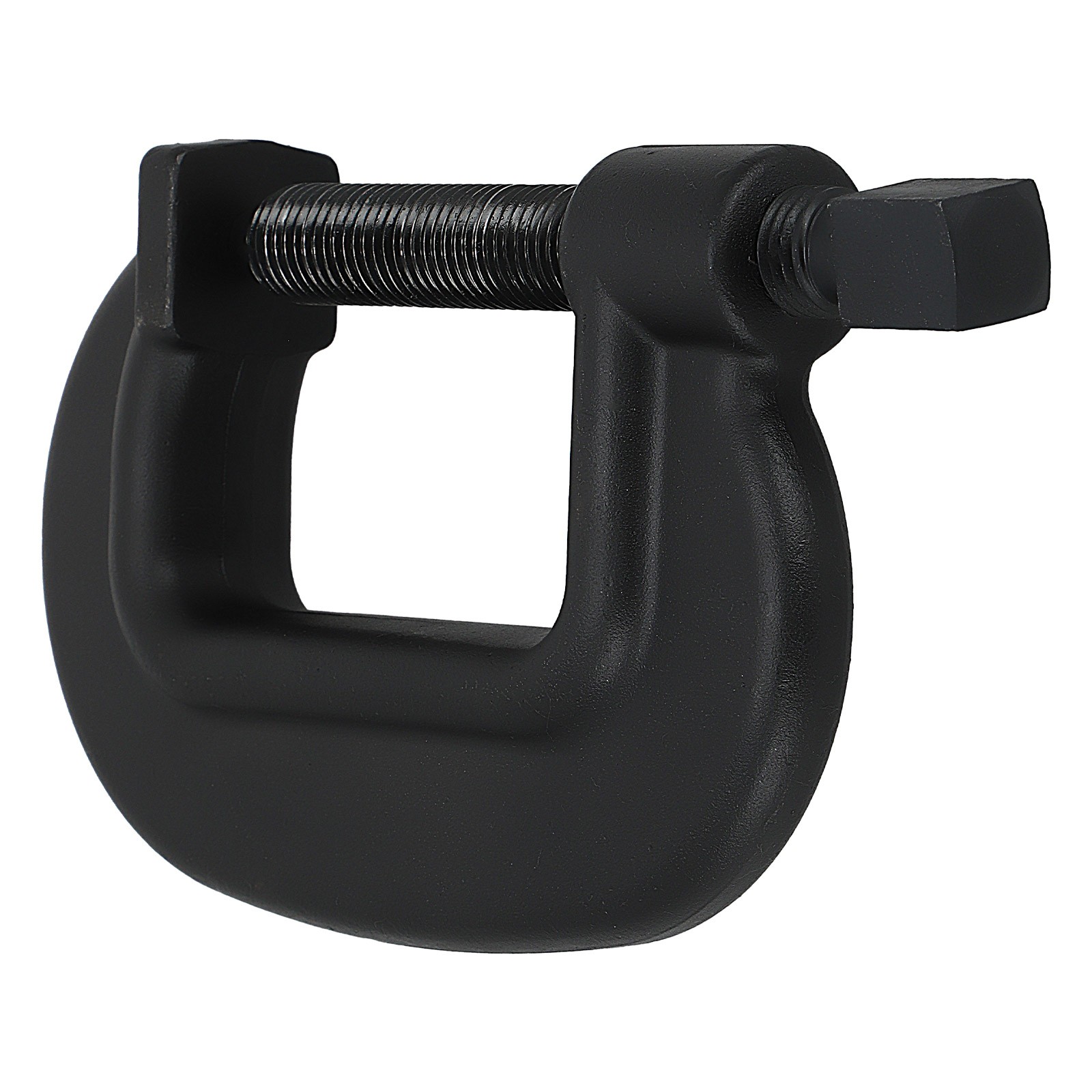 Heavy Duty Steel C-Clamp 4" Width 4.5" Opening Machinist Workshop Tool Black