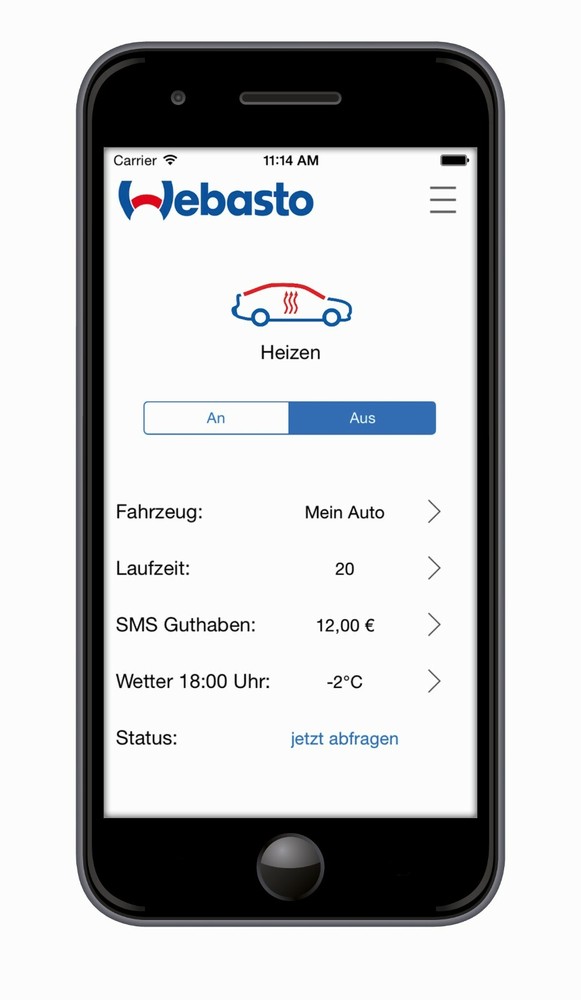 THERMO CALL TC4 ENTRY VON WEBASTO