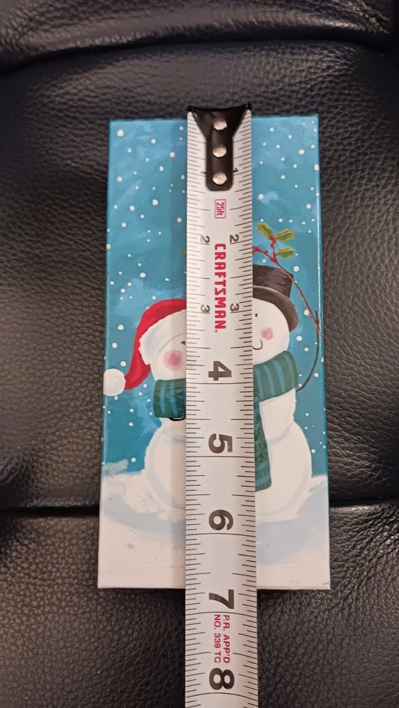 Mr. & Mrs. Snowman Novelty Gift Box