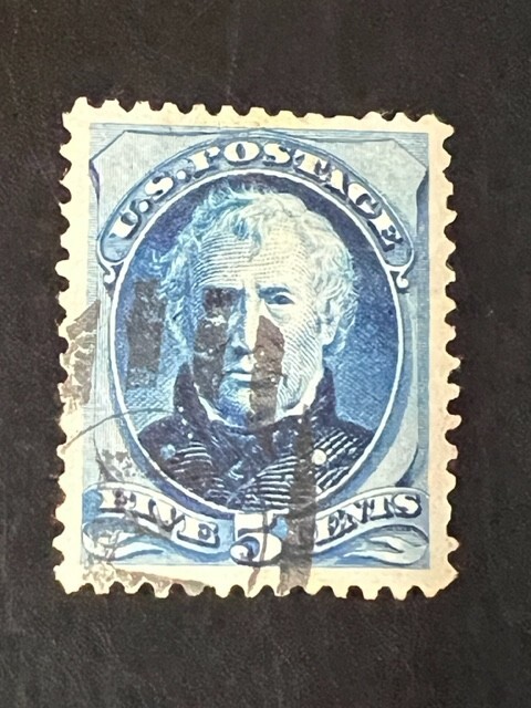 US stamp 185 used