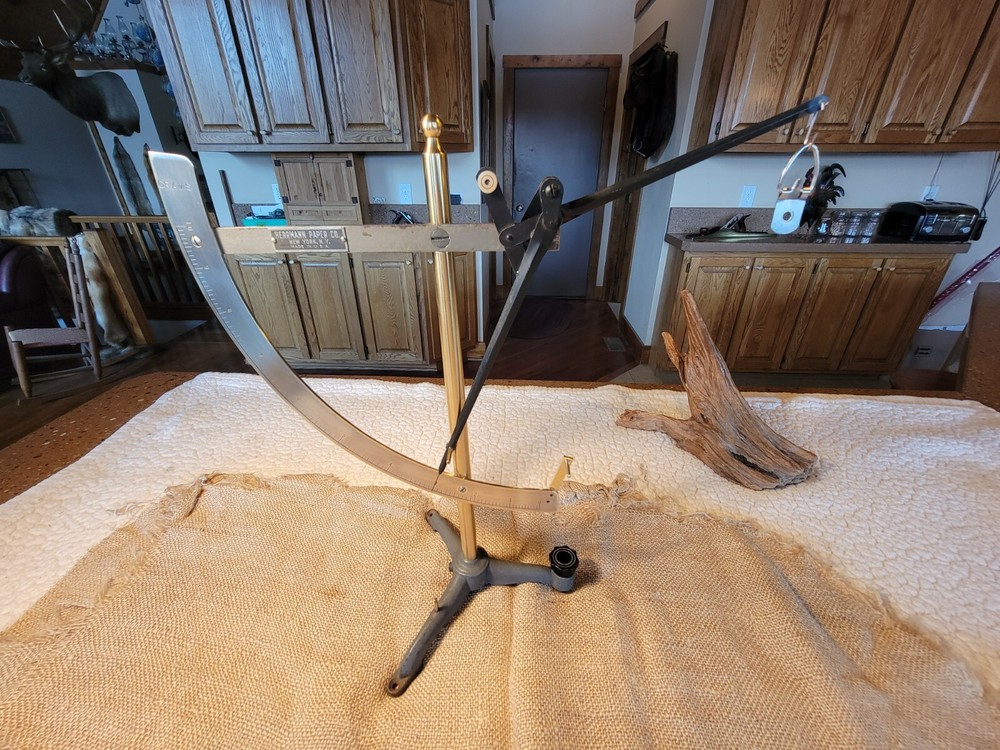 Antique HERRMANN PAPER CO. NYC Gram Scale
