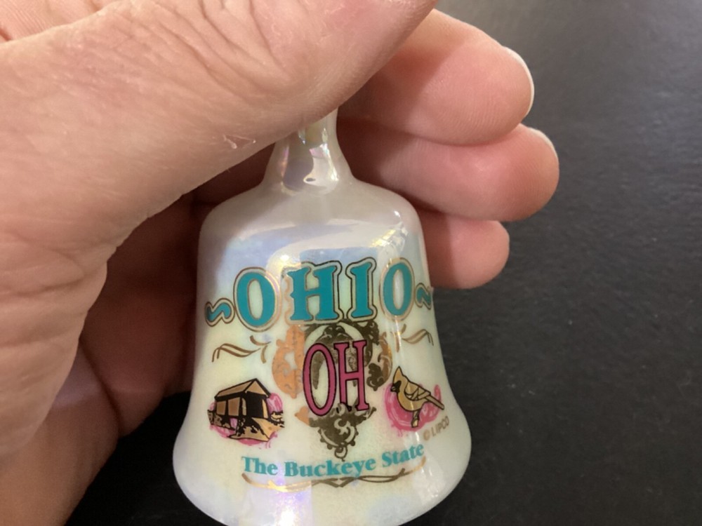 Ohio Porcelain Collector Bell