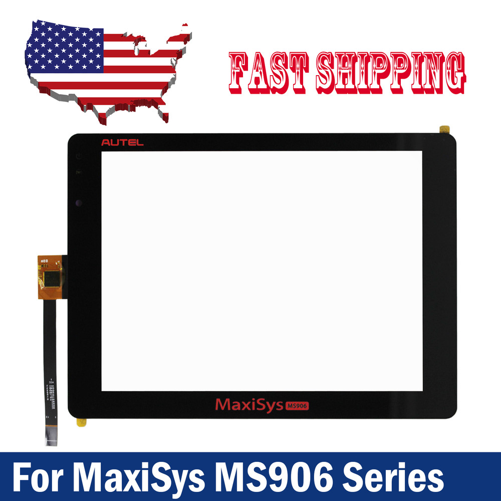 Digitizer Touch Screen Replace For Autel MaxiSys MS906 MS906S MS906BT MS906TS US