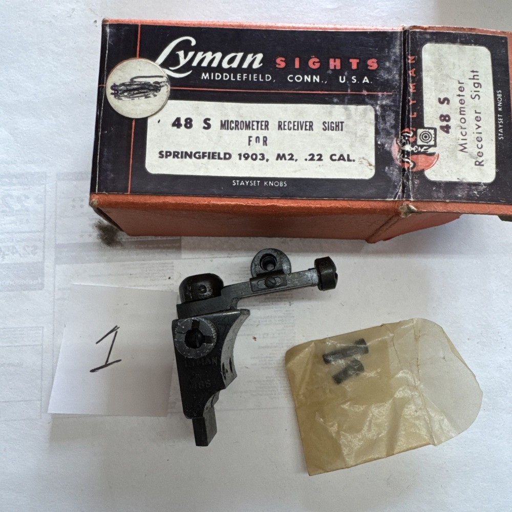Lyman 48S Receiver Sight 03 M2