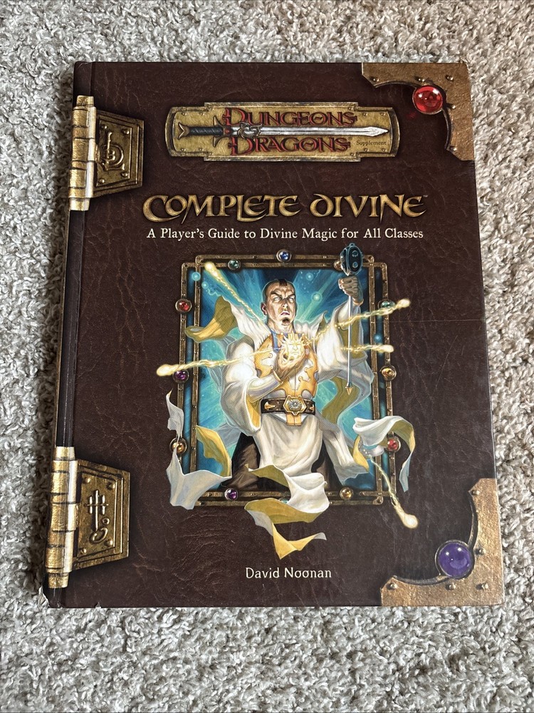 Dungeons & Dragons Supplement Complete Divine & Complete Warrior RPG Rulebook