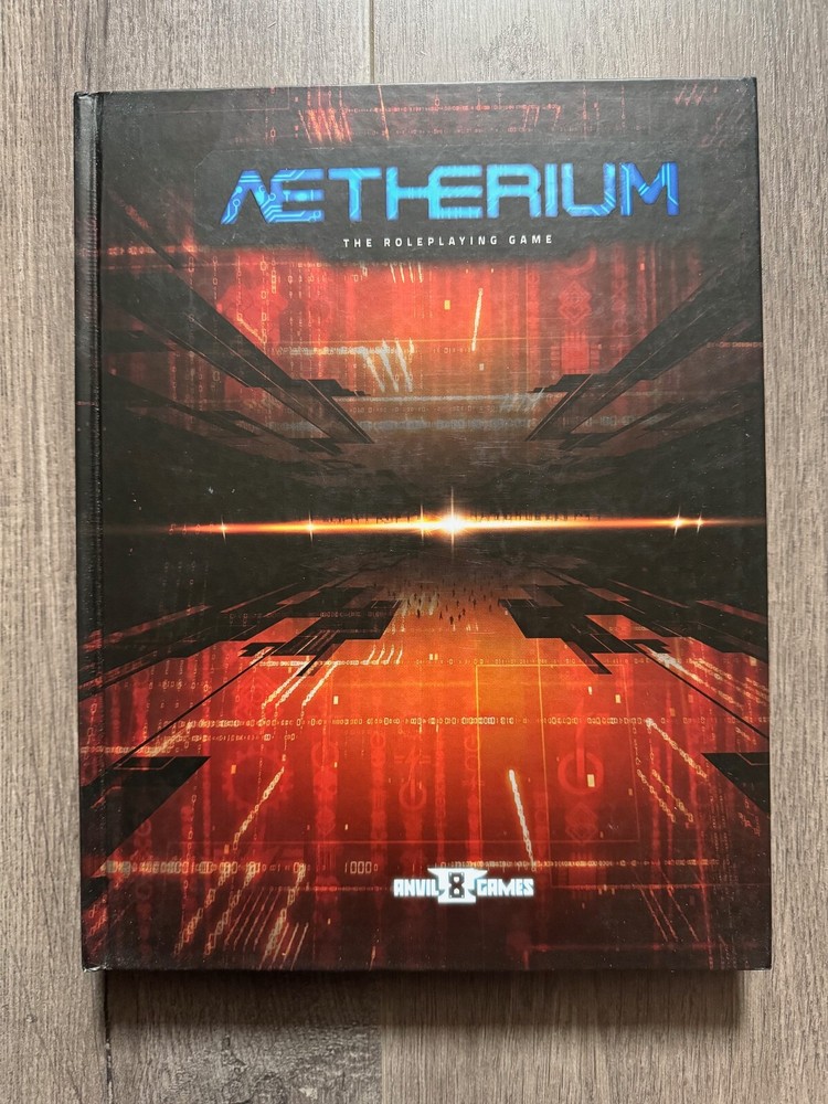 Aetherium RPG Book Anvil 8 Games The Roleplaying Game