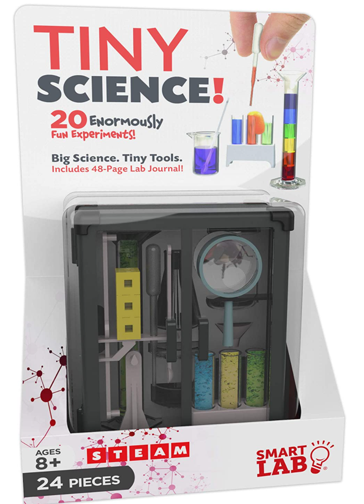 SmartLab Toys Tiny Science - 20 Enormously Fun Experiments. Big Science.