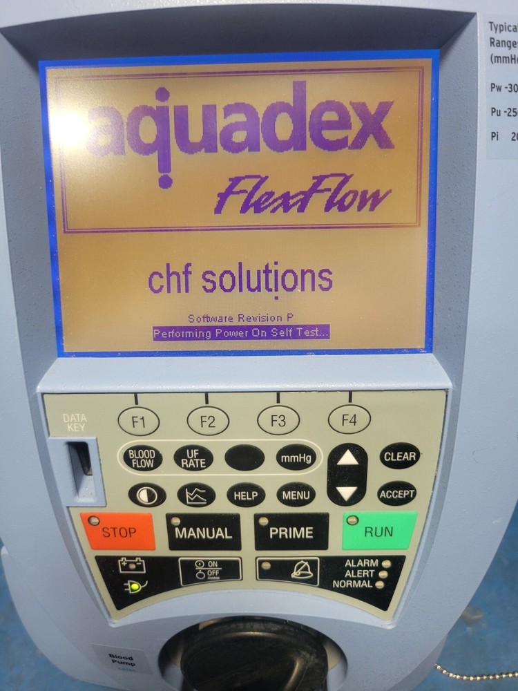CHF SOLUTIONS AQUADEX FLEX FLOW FLUID REMOVAL SYSTEMS