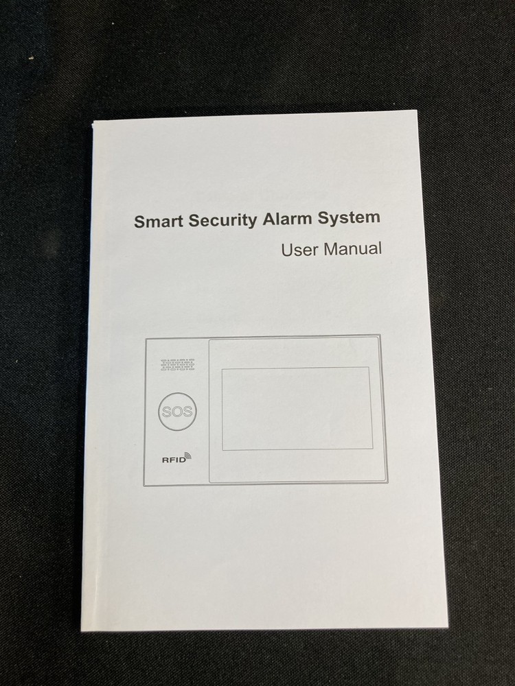 Wireless Smart Home Security Alarm System with RFID