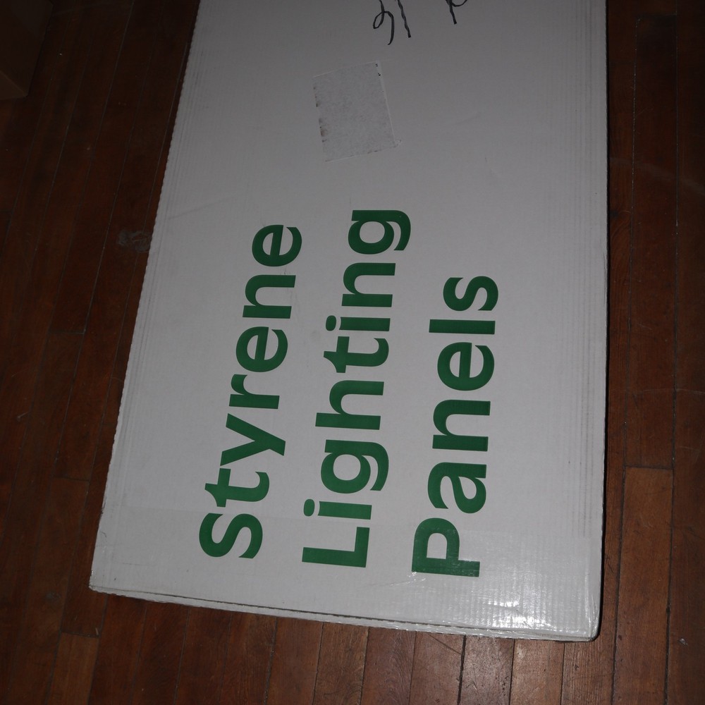 (5-Pk) Plaskolite Panel Lite Eggcrate White 2' X 4' 1199232A