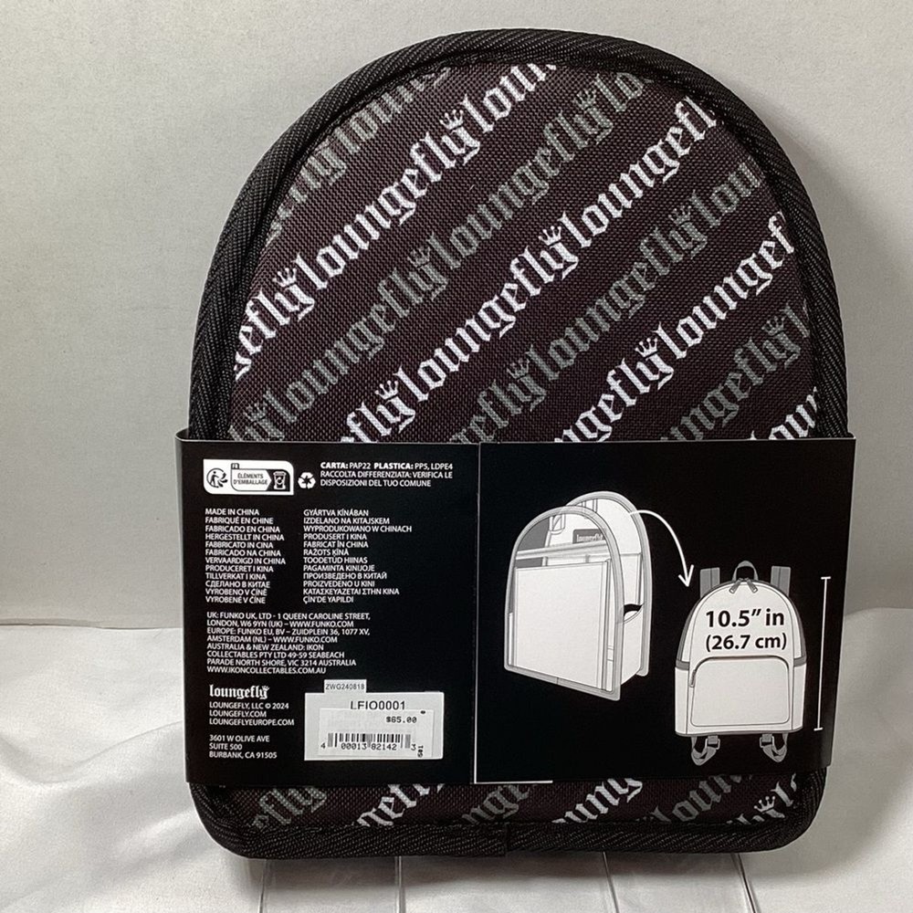Loungefly Black and White Insert Organizer Brand New