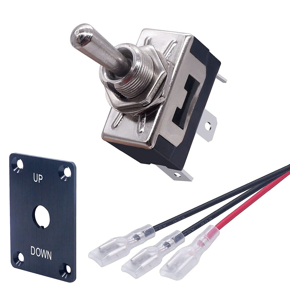 Toggle Switch With Up/Down Panel Momentary 16A 250V (On)/Off/(On) 3 Pin Heavy