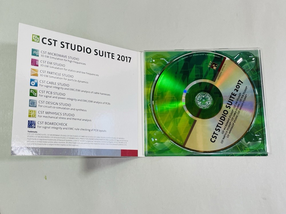 CST STUDIO SUITE 2017 - CD ONLY- BRAND NEW