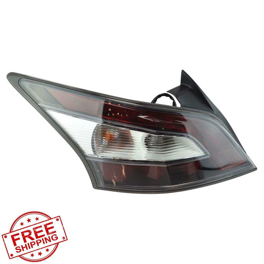 TRQ Tail Light Assembly Nissan Maxima 2012-2014 Driver Side