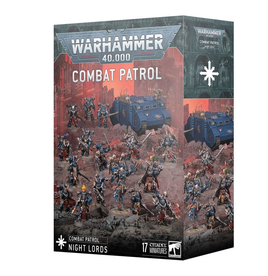 ⚔️WARHAMMER 40K - COMBAT PATROL - NIGHT LORDS - FAST SHIP!⚔️