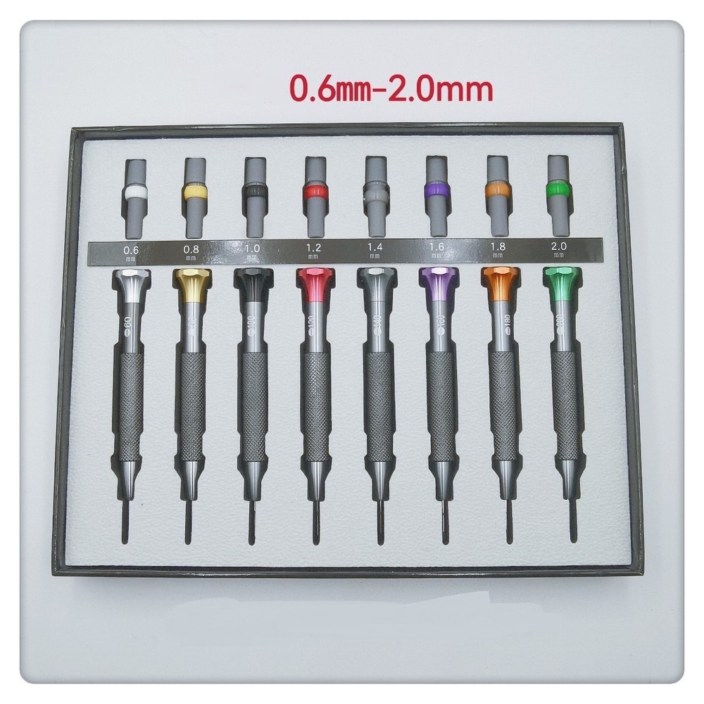 8pcs Screwdriver For Computer Watch Accessories Repairing Convenient Changing