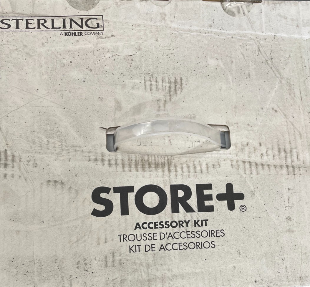 Kohler STERLING STORE+ 88038700-0 White Family 12-Piece Shelf Accessory Kit