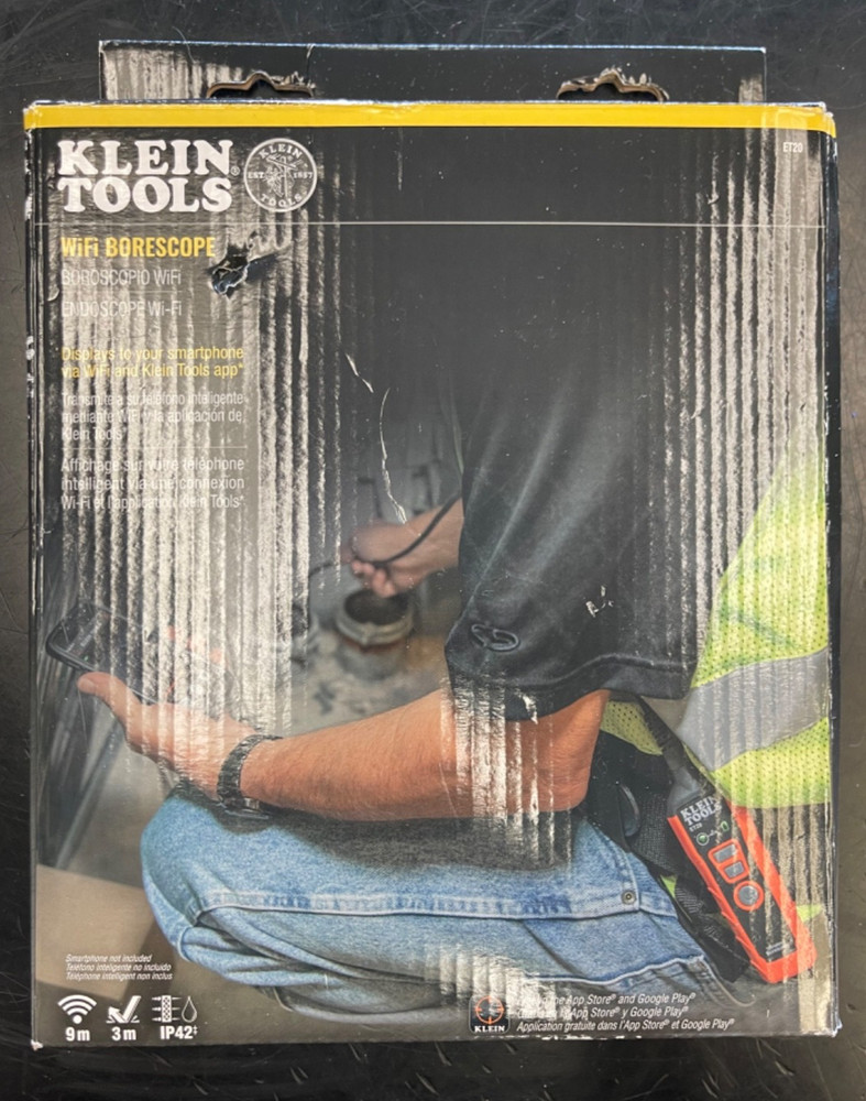 Klein Tools ET20 WiFi Borescope Inspection Camera