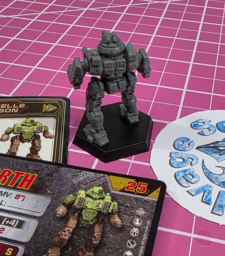 BattleTech Whitworth Mech -- Inner Sphere Security Lance + Cards