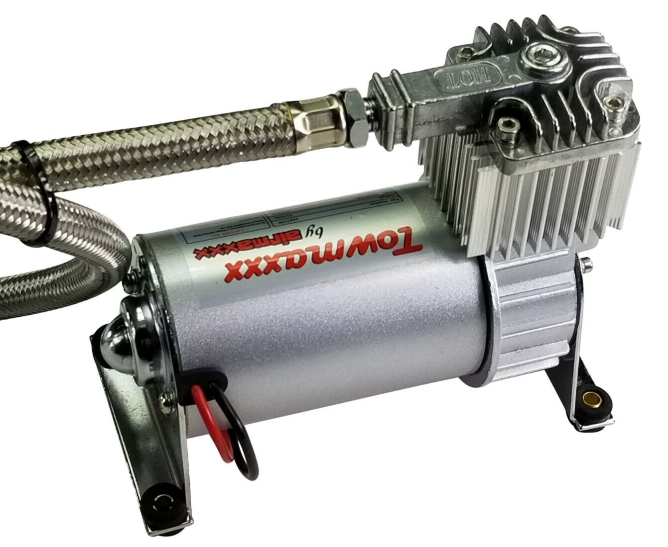 airmaxxx Pewter Utility Air Compressor For Air Ride Suspension Air Horns 130 psi