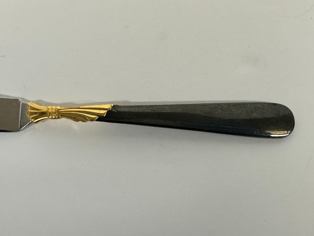 Yamazaki Patrick LINDI Black Master Butter Spreader Knife