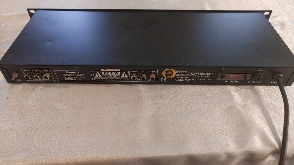 Numark Graphic Equalizer EX1500