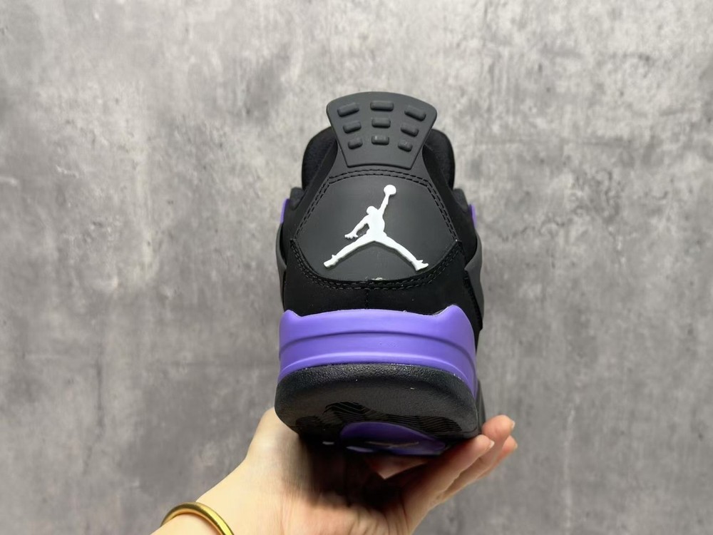 AJ4 Retro Purple Thunder Shoes