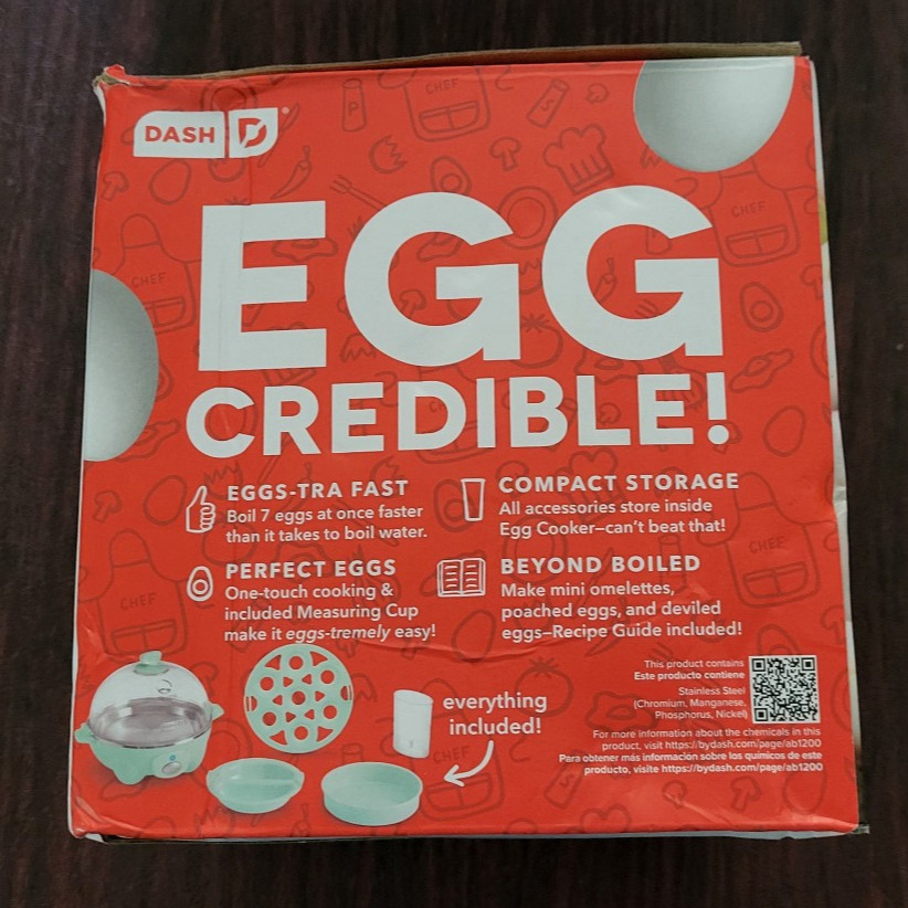 Dash Rapid Egg Cooker DEC007AQ