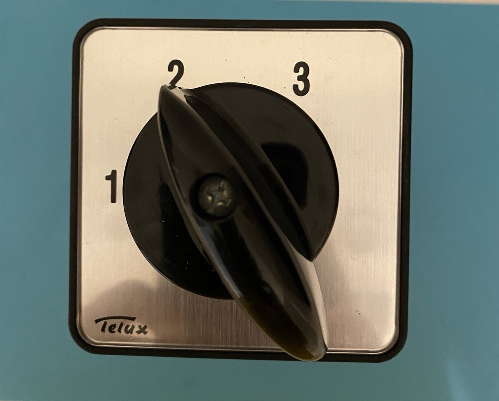 Benedikt & Jager 3 position rotary switch N40 E ST33 multi step switch