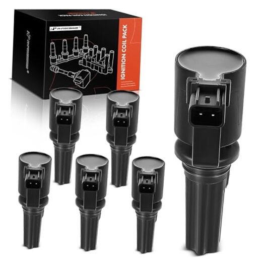Engine Ignition Coil Pack Compatible with Jaguar S-Type 2000-2003 & Lincoln 6