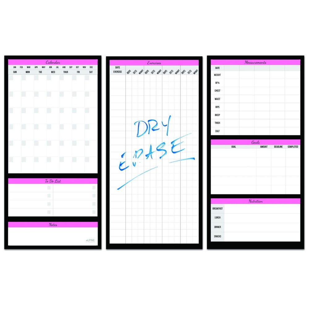 Weekly Planner Pad - Notepad Scheduling System - Dry Erase Board, Task List, ...